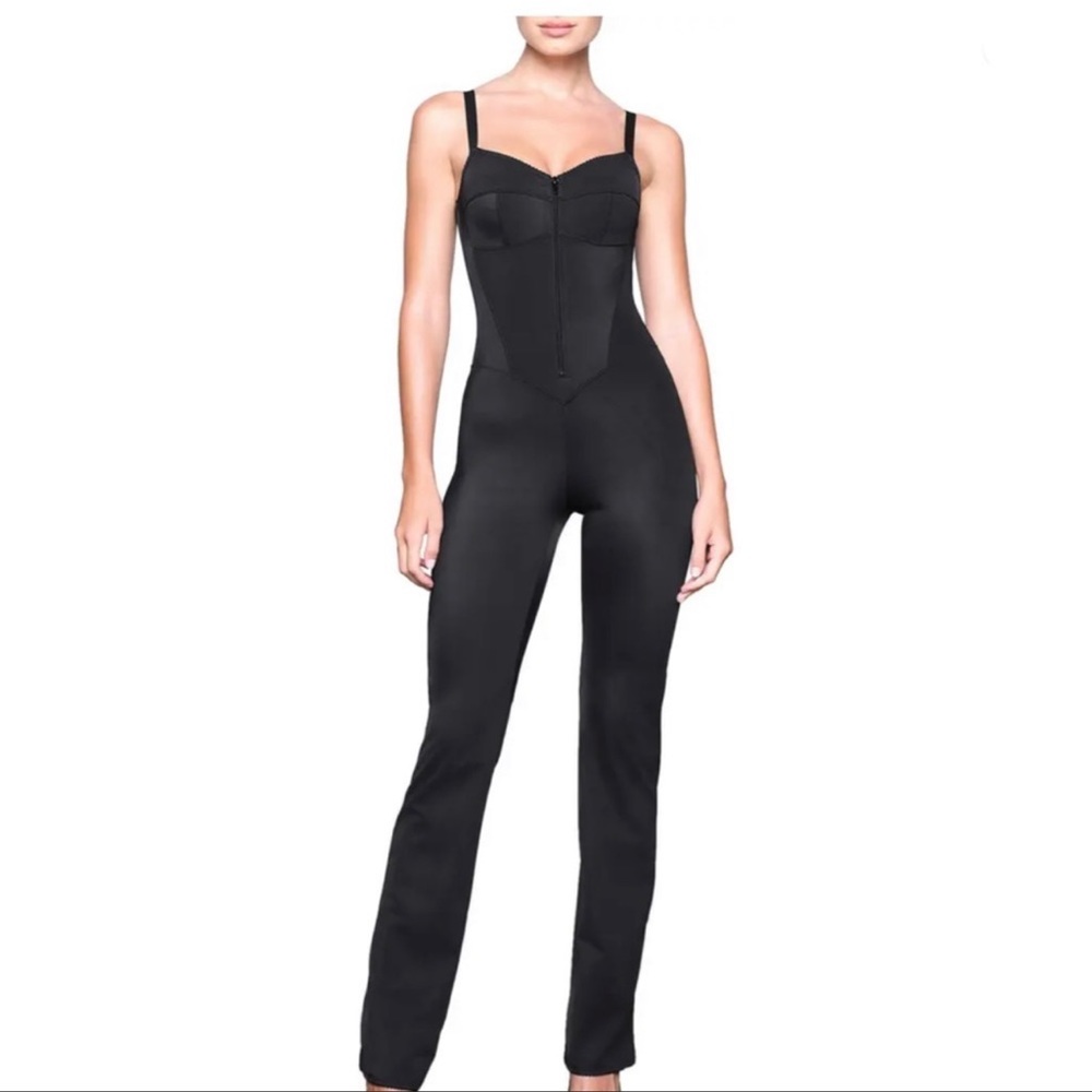 SKIMS black cat suit NWT